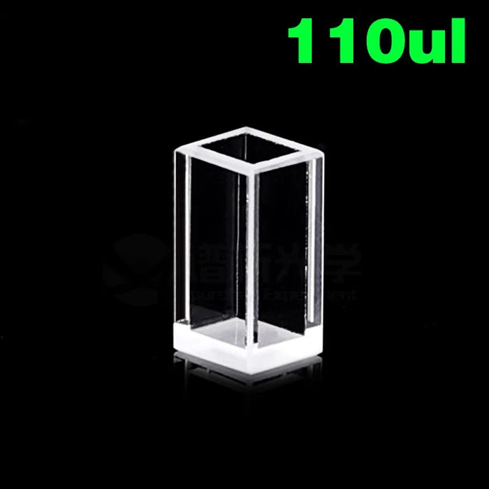 110ul Quartz Cuvettes Four Polished Windows 4mm Cells | NEXACULE - Fluorescence Cuvettes