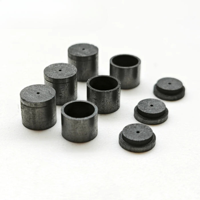 70μl Graphite Sample Pan with Lid Same Size As ME-00024123 for Mettler Toledo/Mettler | NEXACULE - Sample pan/Crucible with lid