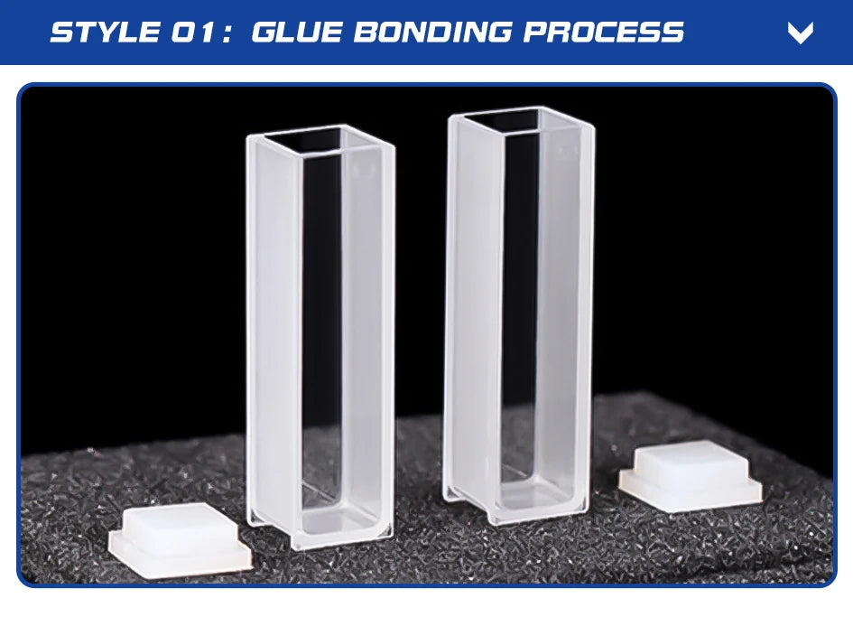 3.5ml Standard Quartz Cuvettes Corrosion Resisting 2pcs | NEXACULE - UV Quart Cuvettes