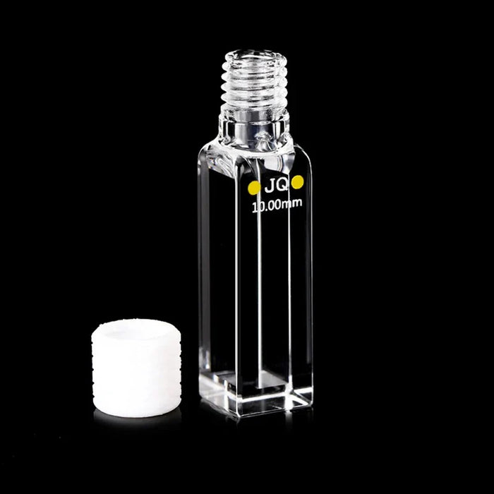 1.75ML Quartz Cuvette Cell with Screw Cap 10mm Four Way Light| NEXACULE - Sealed Cuvettes