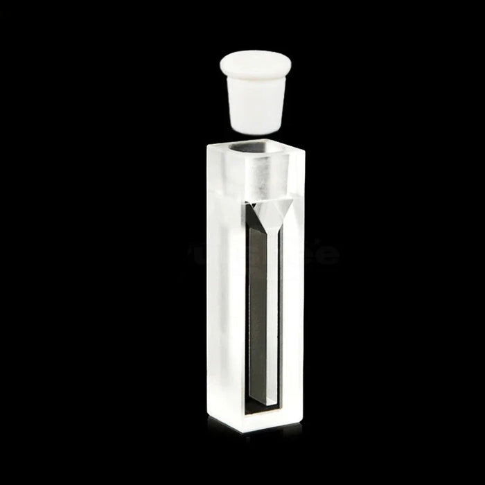 700ul Micro Quartz Cuvette Cell with Stopper 10mm for Lab | NEXACULE - Subminiature Cuvettes