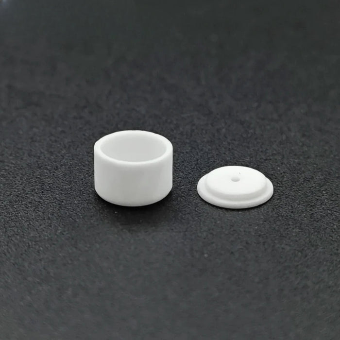 90μl Premium Alumina Cup with Lid 960070.901/960239.901 for TA Instruments/TA AL2O3 Crucible | NEXACULE - Sample pan/Crucible with lid