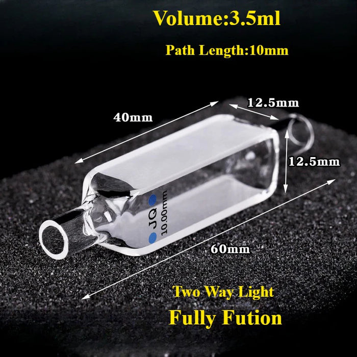 Quartz Flow Cuvette Brownloo Quartz Flow Cells Two Ends Open| NEXACULE - Flow Cuvettes