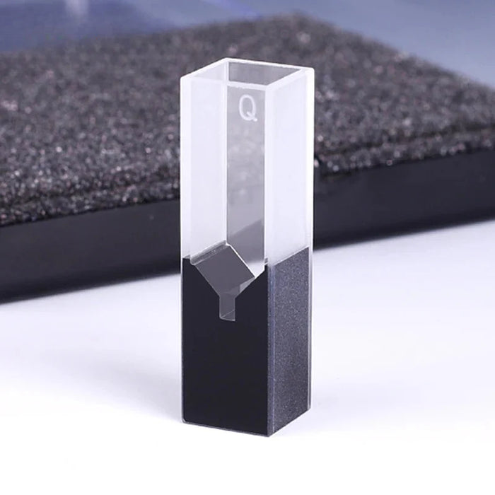 Sub-Micro Quartz Cell with Black Walls and Lid | NEXACULE - Subminiature Cuvettes