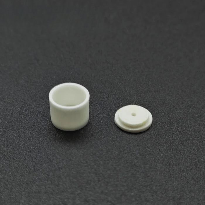 70μl Zirconia Crucibles with Lids/Covers same size as ME-30244541 for Mettler Toledo/Mettler DSC sample pans | NEXACULE - Sample pan /crucible with lid
