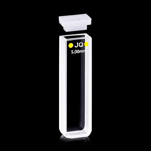 Quartz Cuvette with Lid 5mm Quartz Cell Spectrophotometers | NEXACULE - UV Quart Cuvettes