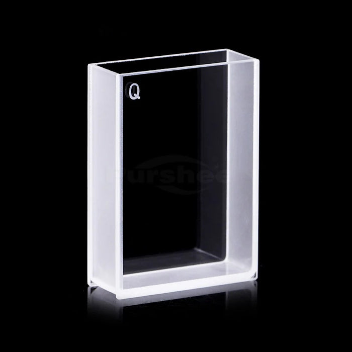 10.5ml Quartz Glass Cuvette Two Polished Windows | NEXACULE - UV Quart Cuvettes