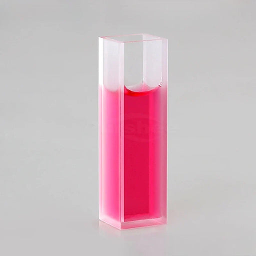 3.5ml Standard Quartz Cell with Lid and Leve Bottom 10mm | NEXACULE - UV Quart Cuvettes