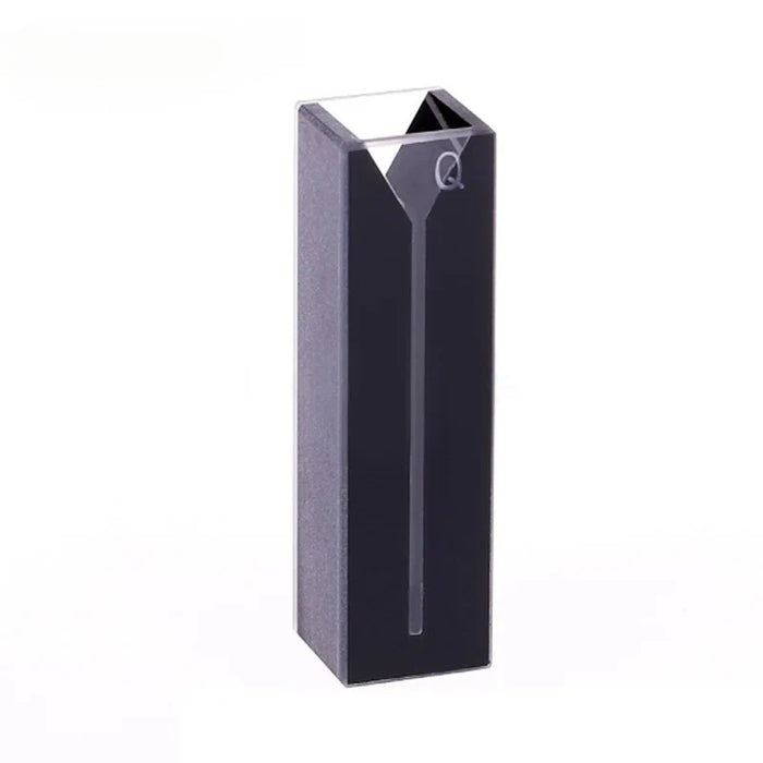 Micro JGS1 Quartz Cuvette With Black Walls Quartz Cells | NEXACULE - Subminiature Cuvettes