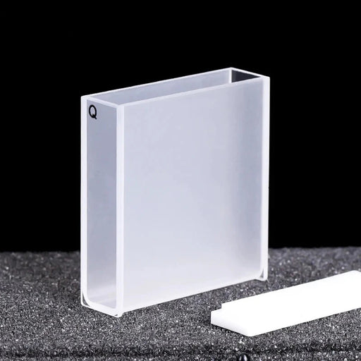 Quartz Cuvette with Lid 40mm UV Spectrophotometer Cuvette | NEXACULE - UV Quart Cuvettes