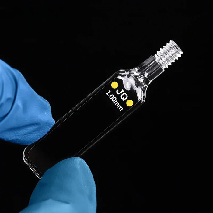 Quartz Cuvette Cells with Screw Cap Colorimetric Cuvette | NEXACULE - UV Quart Cuvettes