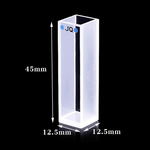 3.5ml Standard UV Quartz Cell with Lid and Leve bottom 10mm | NEXACULE - UV Quart Cuvettes