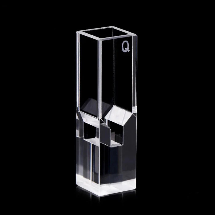 Quartz Micro Fluorescence Cuvette Cell Central Height 15mm | NEXACULE - Subminiature Cuvettes