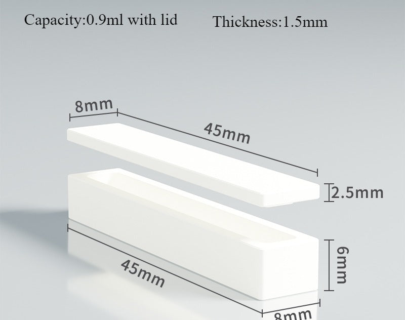 99 High Quality Rectangular Ceramic Alumina Boat Crucible | NEXACULE - Alumina Ceramic