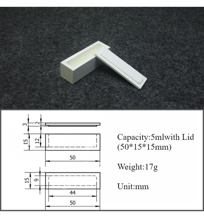 Boron Nitride Crucible Boron Nitride Ceramic Crucible Square | NEXACULE - Boron Nitride Crucible
