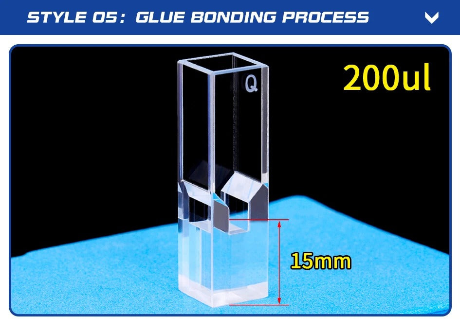 Micro UV Quartz Fluorescence Cuvettes with Lid for Lab | NEXACULE - Fluorescence Cuvettes