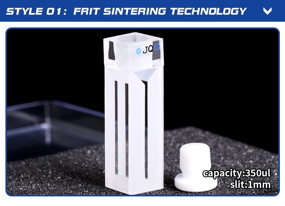 Quartz Cell with Stopper 10mm Fluorescence Quartz Cuvettes| NEXACULE - Fluorescence Cuvettes