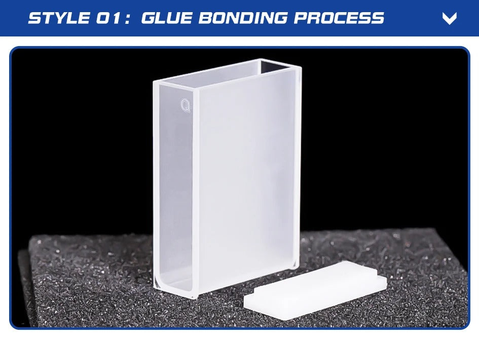 10.5ml Quartz Cuvette with Lid 30mm Quartz UV Vis Cells | NEXACULE - UV Quart Cuvettes
