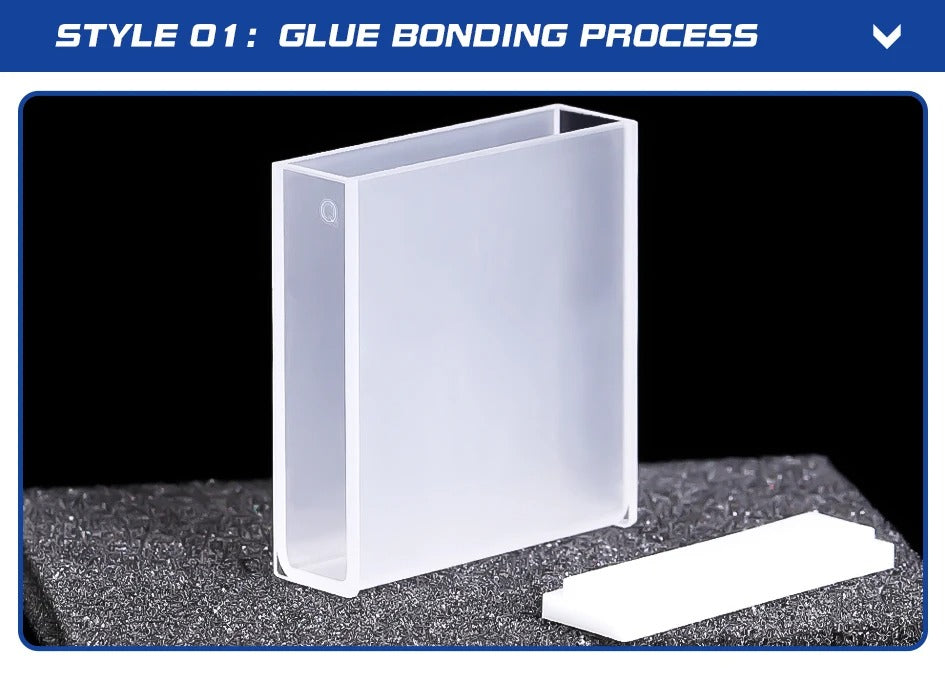 Quartz Cuvette with Lid 40mm UV Spectrophotometer Cuvette | NEXACULE - UV Quart Cuvettes