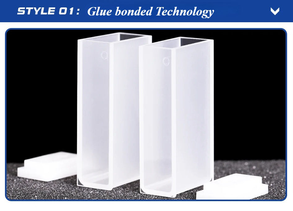 Quartz Cuvette Cells with Lid 20mm for Spectrophotometer Lab| NEXACULE - UV Quart Cuvettes