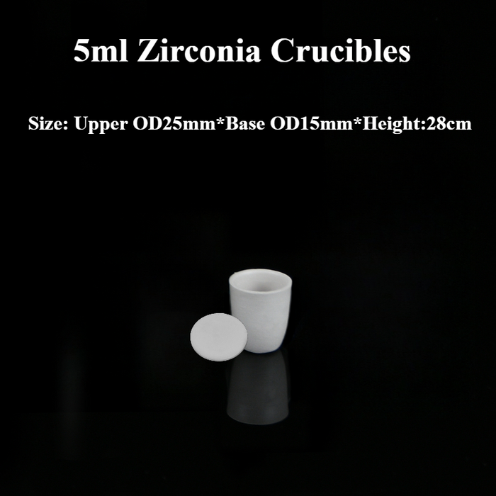 Zirconia Crucibles High Temperature Zirconium Oxide Crucible | NEXACULE - Zirconia Crucibles