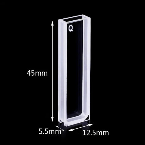 1.05ml Quartz Cuvettes with Lid 3mm Quartz Cells | NEXACULE - UV Quart Cuvettes