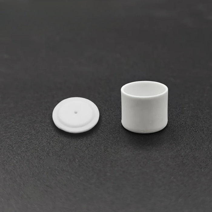 600μl Alumina Large Crucibles with Lid for ME-30077260 for Mettler Toledo/Mettler Al2O3 Sample Pans | NEXACULE - Sample pan/Crucible with lid