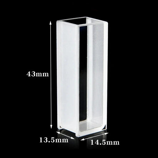 4ml Standard Quartz Cuvette Cells 10mm with Lid | NEXACULE - UV Quart Cuvettes