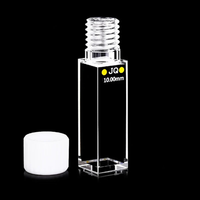 3.5ml Quartz Spiral Cuvette 10mm Spiral Cell Four way light | NEXACULE - Sealed Cuvettes