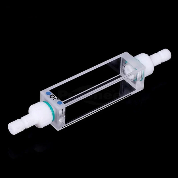 3.5ml Quartz Flow Cuvette with M6 Threaded Connectors Cells | NEXACULE - Flow Cuvettes