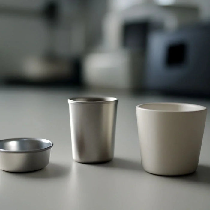 A high-quality DSC crucible made from aluminum, platinum, or ceramic used in thermal analysis experiments for precise and accurate data.