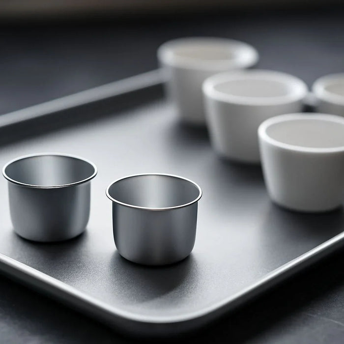 Affordable Aluminum and Ceramic Crucibles for DSC-TGA Testing