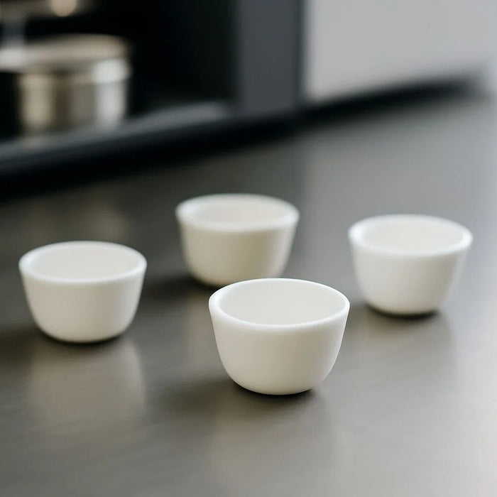Alumina crucibles used in DSC testing for high-precision thermal analysis