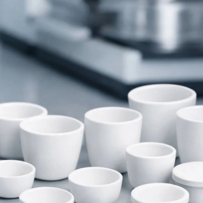 Cost-effective solutions for DSC and TGA sample preparation, showcasing affordable materials and efficient techniques.