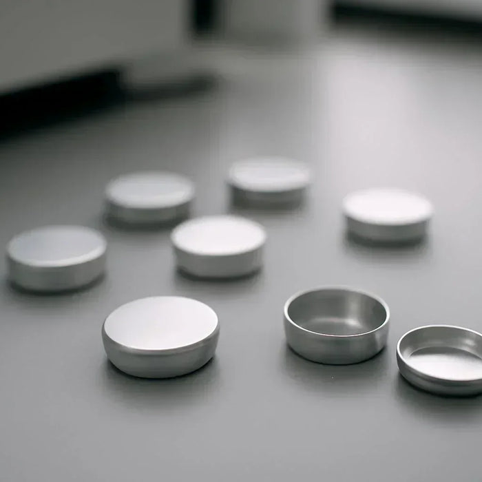 Custom thermal analysis crucibles for cost savings in laboratory experiments