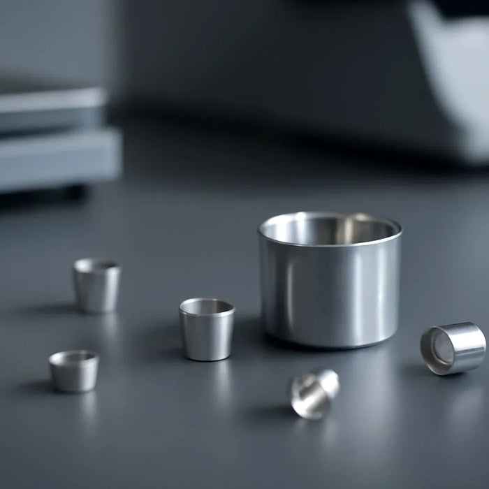 Custom thermal analysis crucibles for precise material research testing