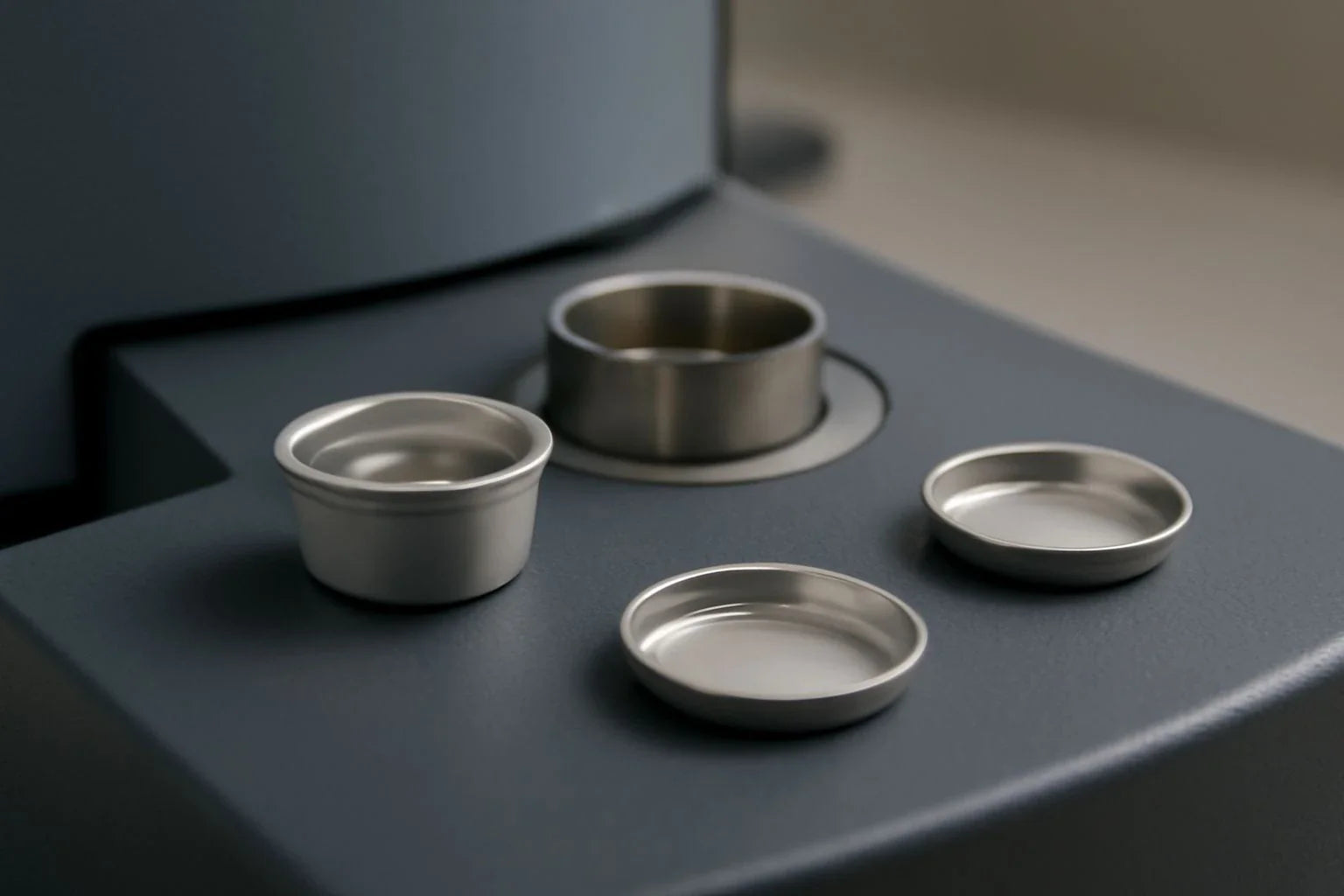 DSC pans for liquid samples ensuring accurate thermal analysis and preventing evaporation and leakage