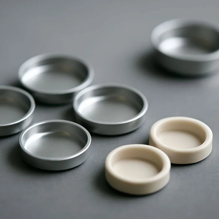 DSC pans used in SAXS analysis for precise thermal measurements and accurate data results