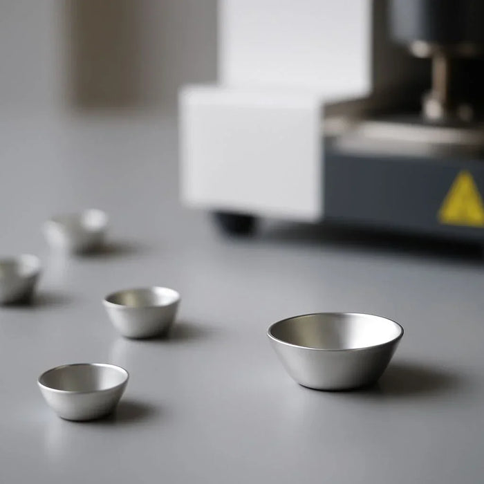 Eco-friendly thermal sample pans supporting sustainability in thermal analysis research