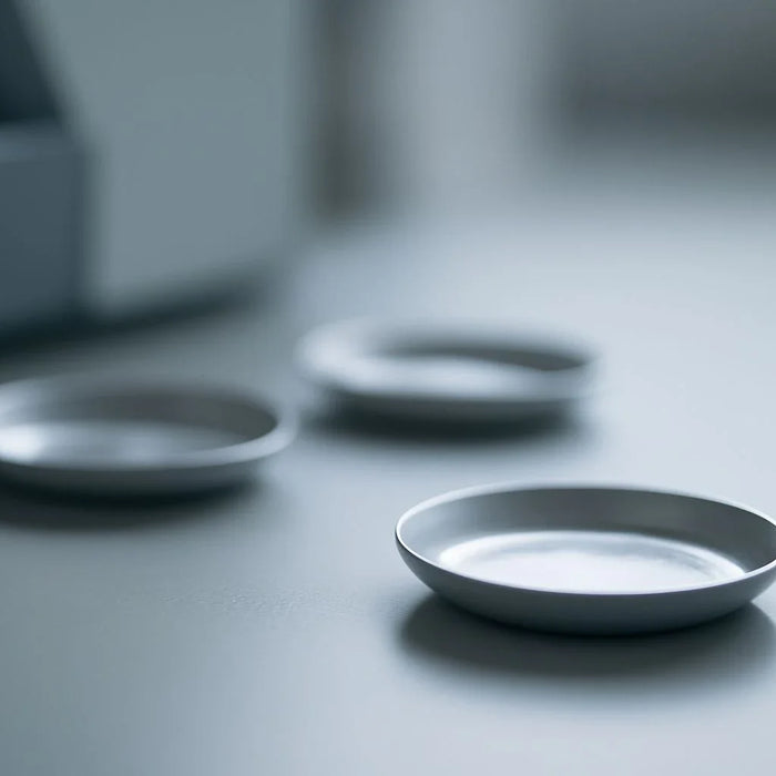 High-precision Mettler Toledo sample pans for accurate thermal analysis