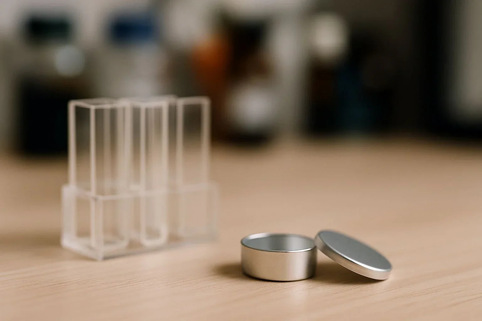High-quality sample pans with lids for accurate thermal analysis and cost savings in the lab