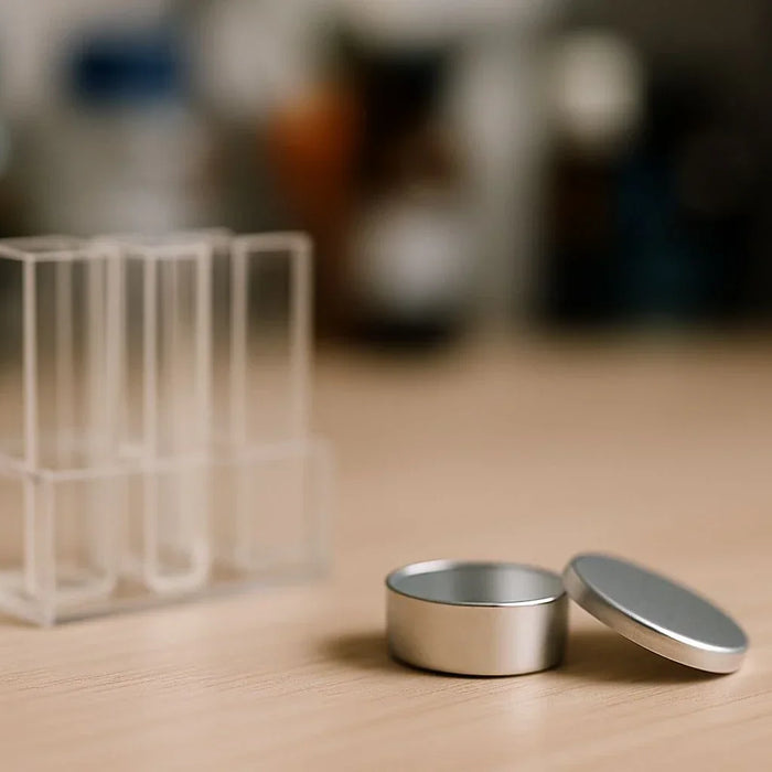 High-quality sample pans with lids for accurate thermal analysis and cost savings in the lab