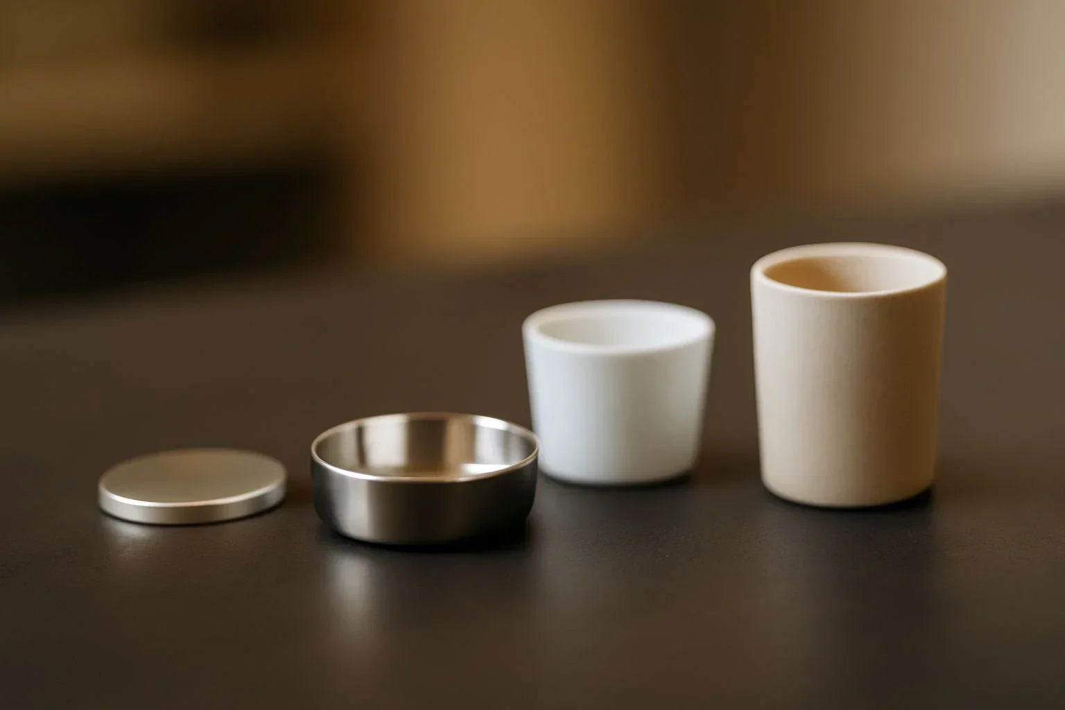 High-temperature thermal analysis sample pans made from platinum, zirconia, and ceramic for precise and reliable results.