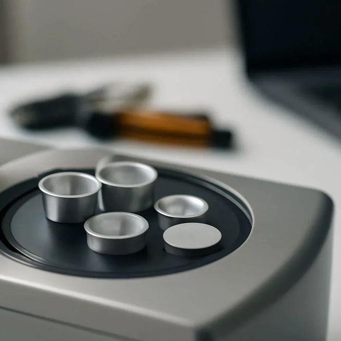 Linseis sample pans for accurate thermal analysis in battery research