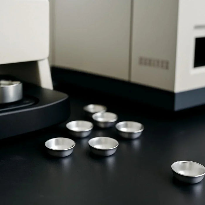 Mettler Toledo thermal analysis pans used in cutting-edge battery technology research