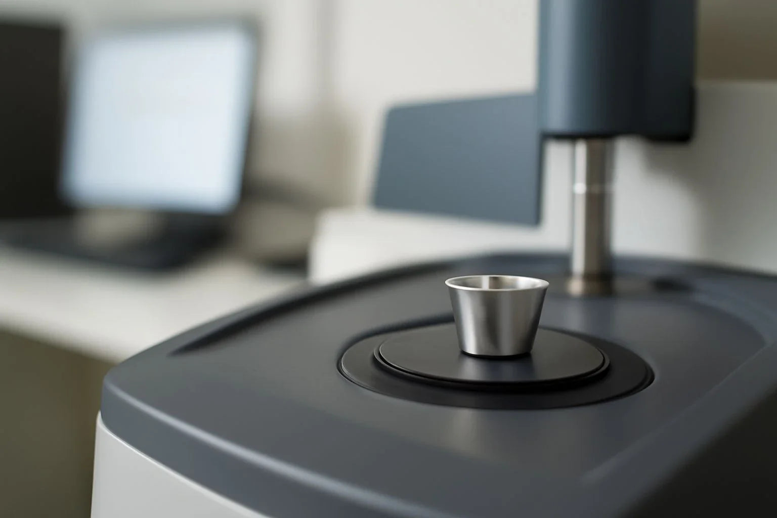 Platinum crucibles used in high-temperature thermal analysis for precise results in DSC and TGA experiments