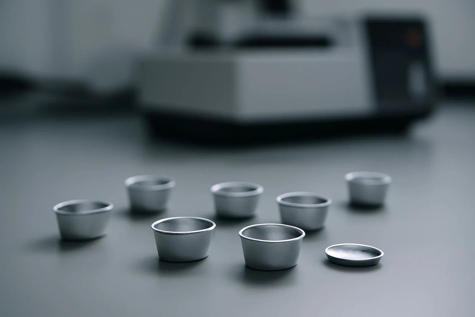 Shimadzu DSC crucibles for thermal analysis in lab equipment