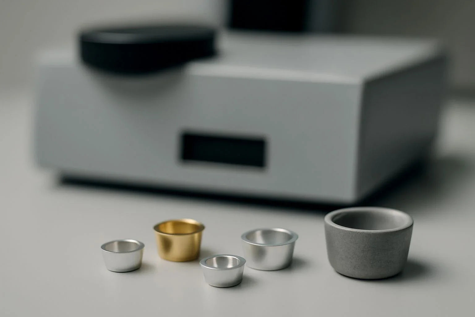 Shimadzu DSC crucibles with high precision material options for accurate thermal analysis
