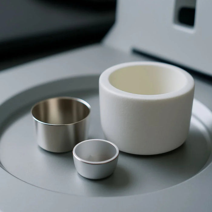 Thermal Analyzer Crucibles Selection Guide for labs using TA Instruments, Mettler Toledo, or other brands.