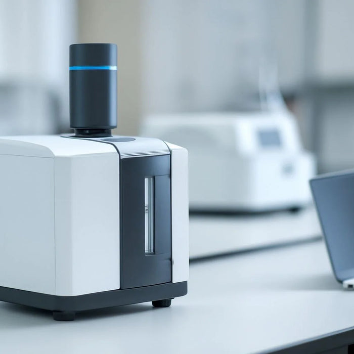 Thermogravimetric Analysis (TGA) process in a laboratory setting for material testing